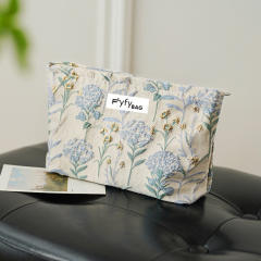 New Style floral pattern Makeup Bag Large Capacity Portable Inner Bag