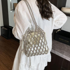 Korean Fashion Beaded Women's Shoulder Bag