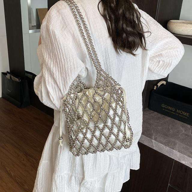 Korean Fashion Beaded Women's Shoulder Bag