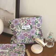 New Style floral pattern Makeup Bag Large Capacity Portable Inner Bag