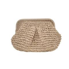 Hand-Woven Handbag for Women Summer New Style High-Quality Stylish Beach Vacation Handbag