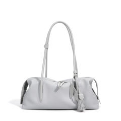 Genuine Leather Handbag Shoulder Underarm Pillow Bag