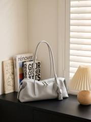 Genuine Leather Handbag Shoulder Underarm Pillow Bag