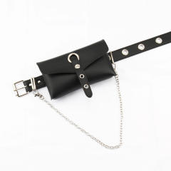 New Full-Hole Punk Style Belt Mobile Phone Bag Chain Belt