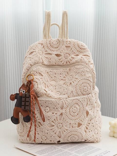 2026 Summer Forest-Style Fashion Crochet Women's Backpack