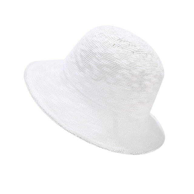 Spring Summer Mixed Thread Basin Hat Outdoor Sun Hat for Women