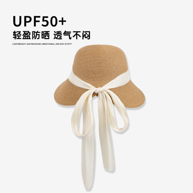 New Summer Beach Vacation Sun Protection Straw Hat