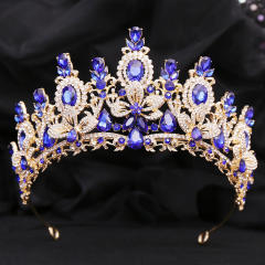 Gold+sapphire blue