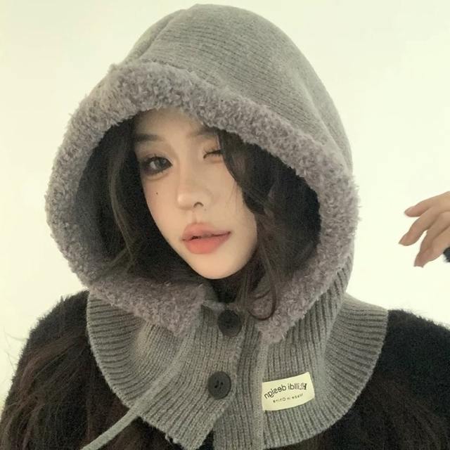 Korean Balaclava Women's Winter Warm Hat