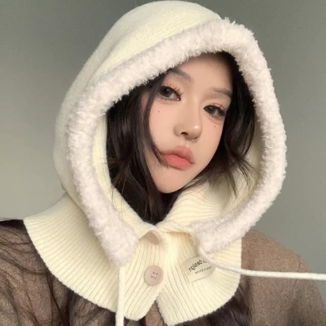 Korean Balaclava Women's Winter Warm Hat