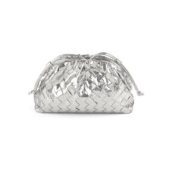 Metallic silver (lining inside)
