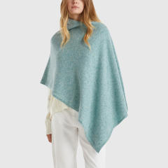 Winter Classic Popular Pure Color Windproof Plus Bar Scarf Cloak Shawl