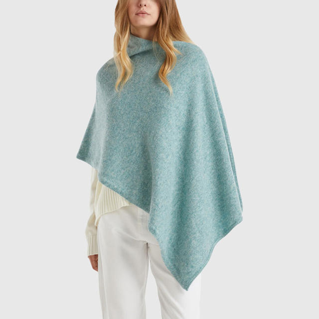 Winter Classic Popular Pure Color Windproof Plus Bar Scarf Cloak Shawl