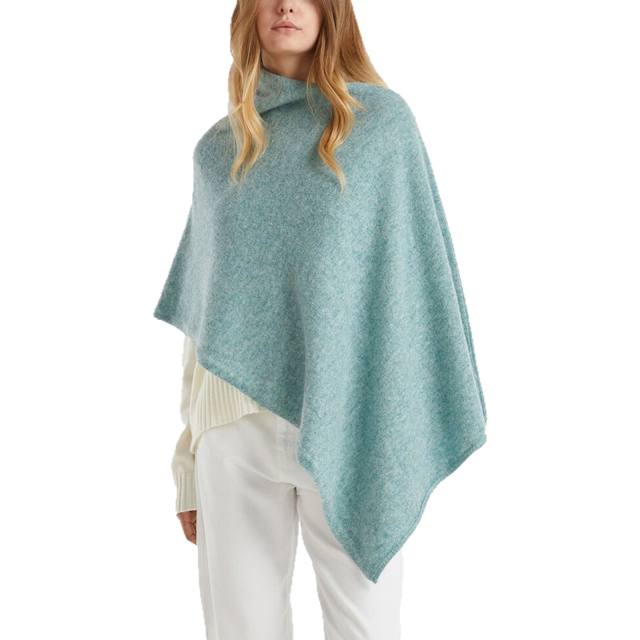 Winter Classic Popular Pure Color Windproof Plus Bar Scarf Cloak Shawl