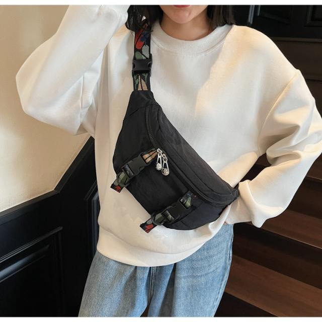 New Style Casual Chest Bag Nylon Dumpling Bag