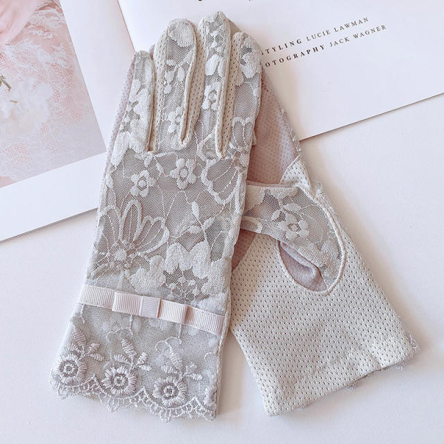 Summer Women's Lace Sun Protection UV Protection Gloves
