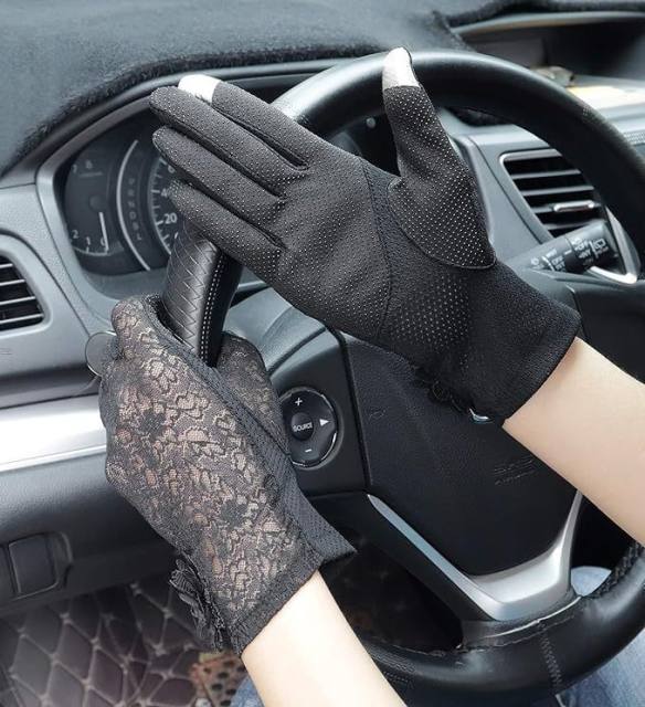 Summer Women's Lace Sun Protection UV Protection Gloves