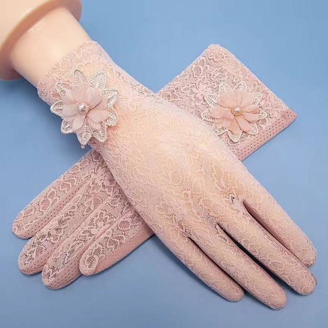 Summer Women's Lace Sun Protection UV Protection Gloves