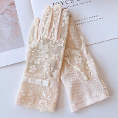 Bow tie-Beige