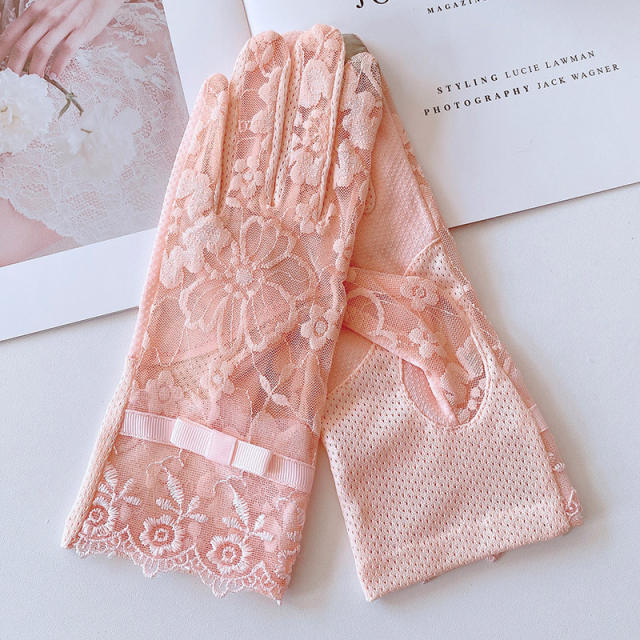 Summer Women's Lace Sun Protection UV Protection Gloves