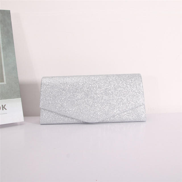 Ladies shiny evening bag envelope bag party dress bag