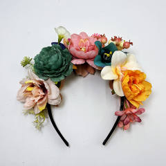 New Style Headbands Fashionable Artificial Flower Exquisite Headwear