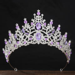 Light luxury alloy headpiece T-stage fashion show wedding hair accessory