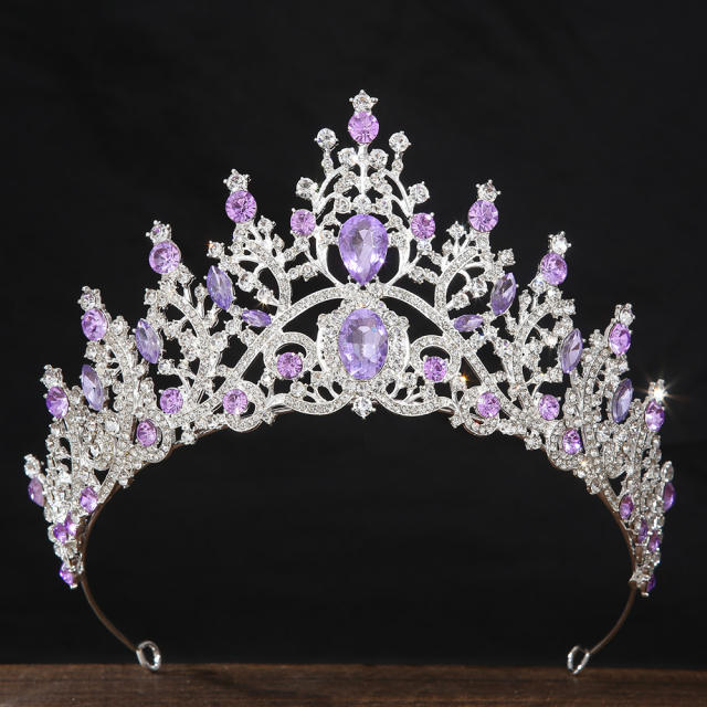 Light luxury alloy headpiece T-stage fashion show wedding hair accessory