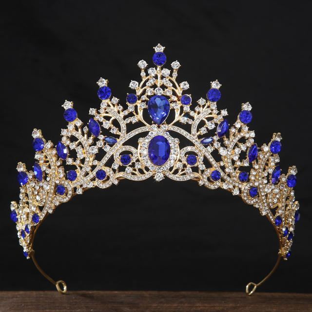 Light luxury alloy headpiece T-stage fashion show wedding hair accessory
