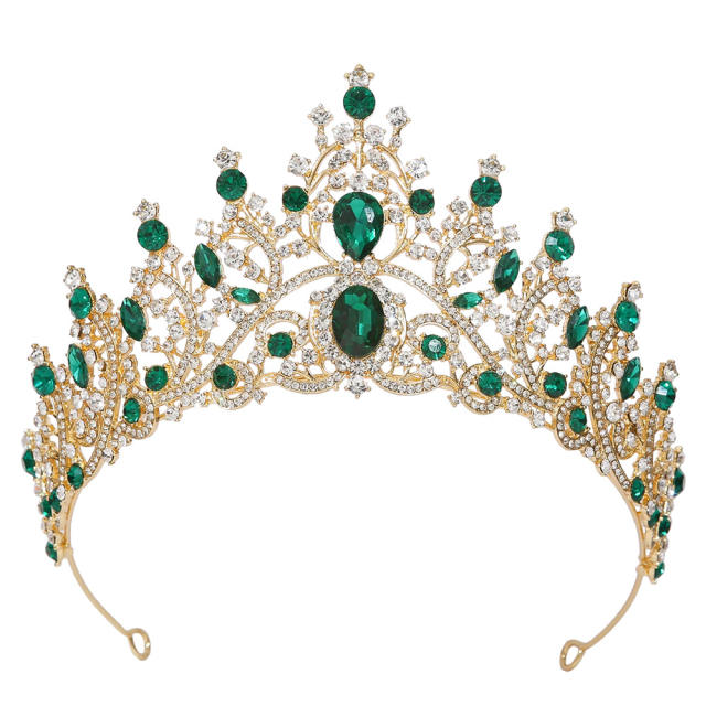 Light luxury alloy headpiece T-stage fashion show wedding hair accessory