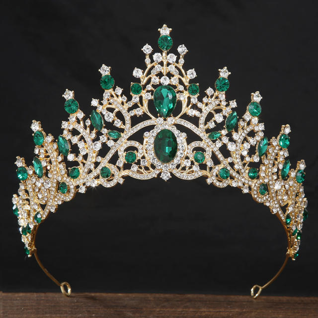 Light luxury alloy headpiece T-stage fashion show wedding hair accessory