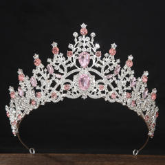 Light luxury alloy headpiece T-stage fashion show wedding hair accessory