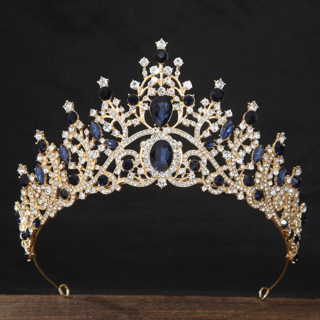 Light luxury alloy headpiece T-stage fashion show wedding hair accessory