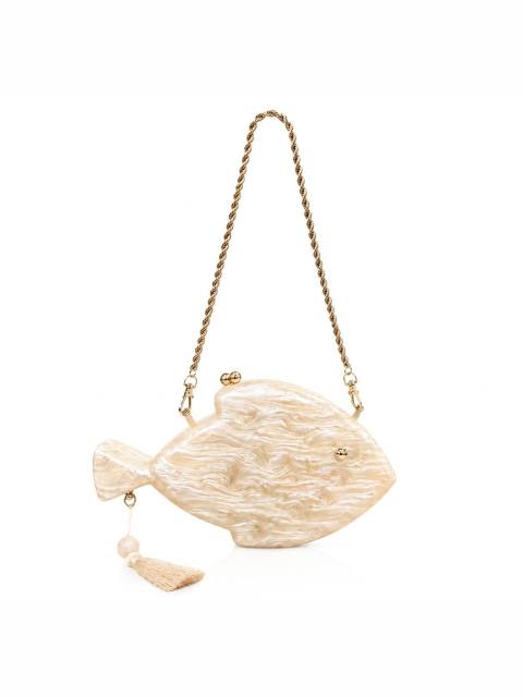 Fish-shaped acrylic evening bag