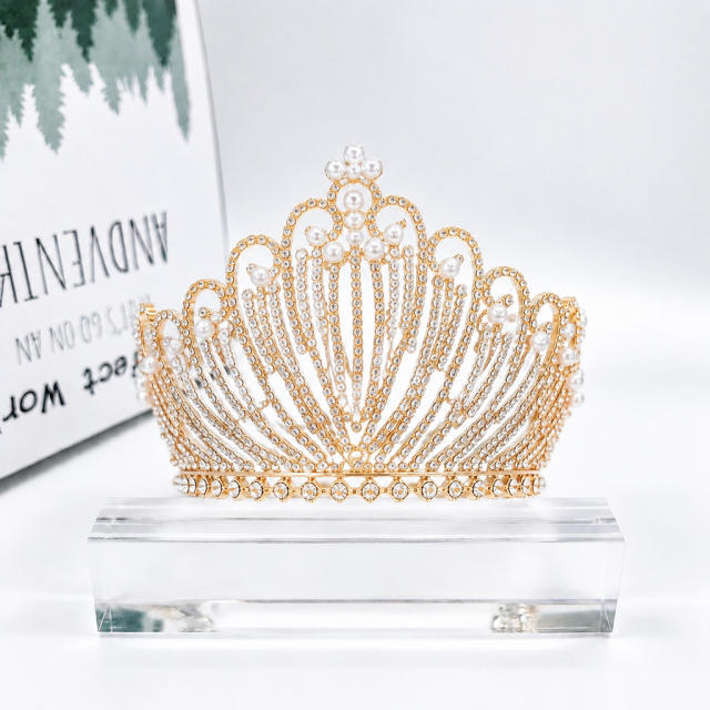 Children's crownbirthday party crystal crown hair accessory
