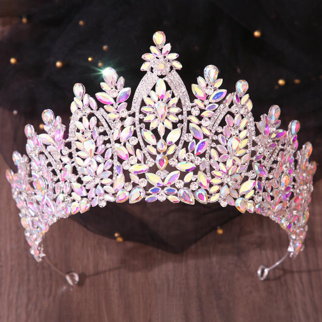 Bridal crowns full-diamond crowns photo studio hair accessories