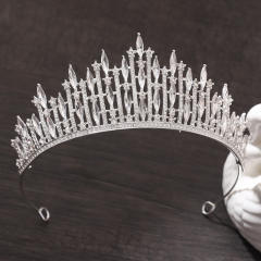 Bridal Crown Geometric Rhinestone Classy Rhinestone Headwear