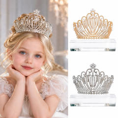 Children's crownbirthday party crystal crown hair accessory