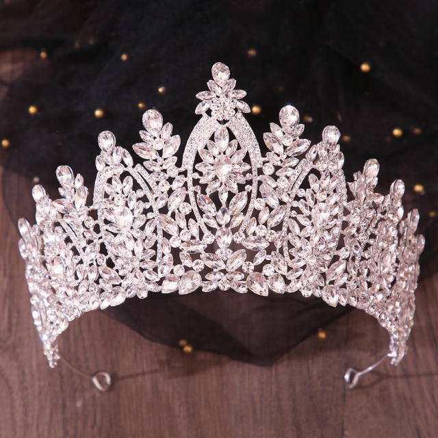 Bridal crowns full-diamond crowns photo studio hair accessories