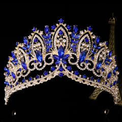 Gold+sapphire blue