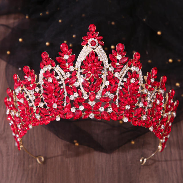 Bridal crowns full-diamond crowns photo studio hair accessories