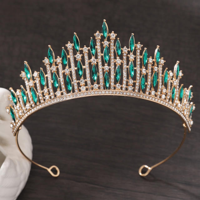 Bridal Crown Geometric Rhinestone Classy Rhinestone Headwear