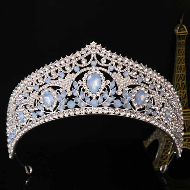 Korean-Style Bridal Crown Party Birthday Dress Crown Alloy Rhinestone Headpiece