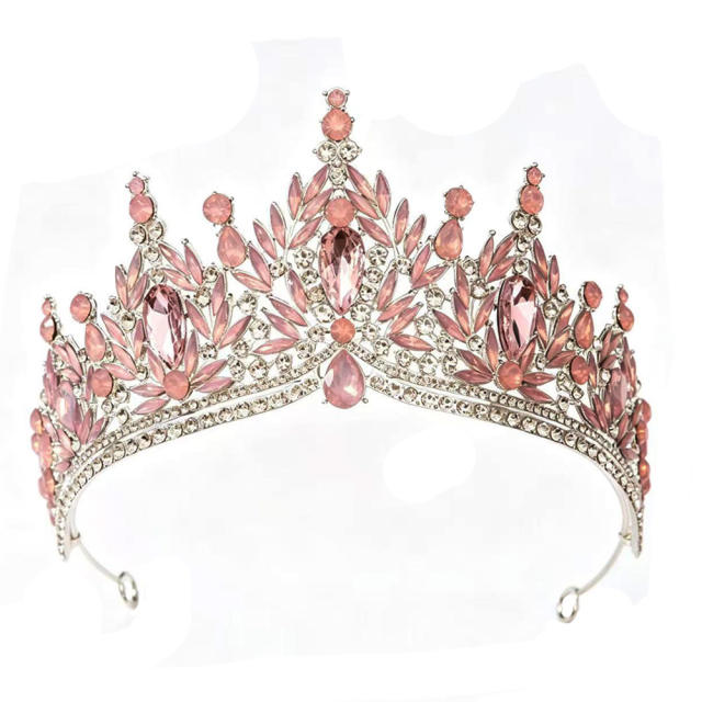 Korean-Style Bridal Crown Party Birthday Dress Crown Alloy Rhinestone Headpiece