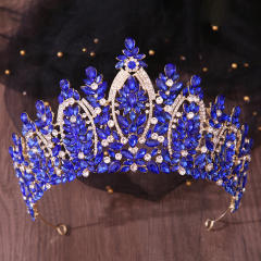 Gold+sapphire blue