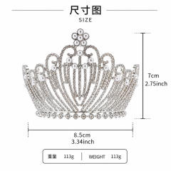 Children's crownbirthday party crystal crown hair accessory