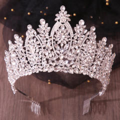 Bridal crowns full-diamond crowns photo studio hair accessories