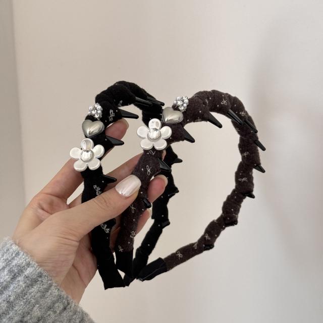 2026 sweet flower zig zag headband