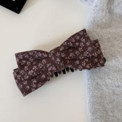 Korean style vintage floral hair clips banana hair clips