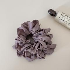 New style hydrangea fabric floral scrunchie